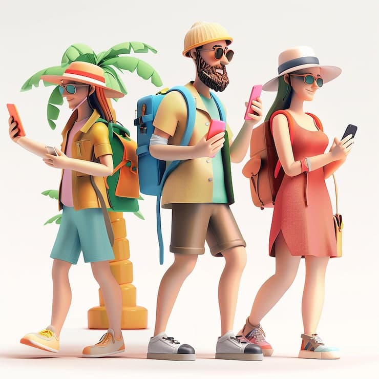 Creators traveling with GoRoam.Now eSIM